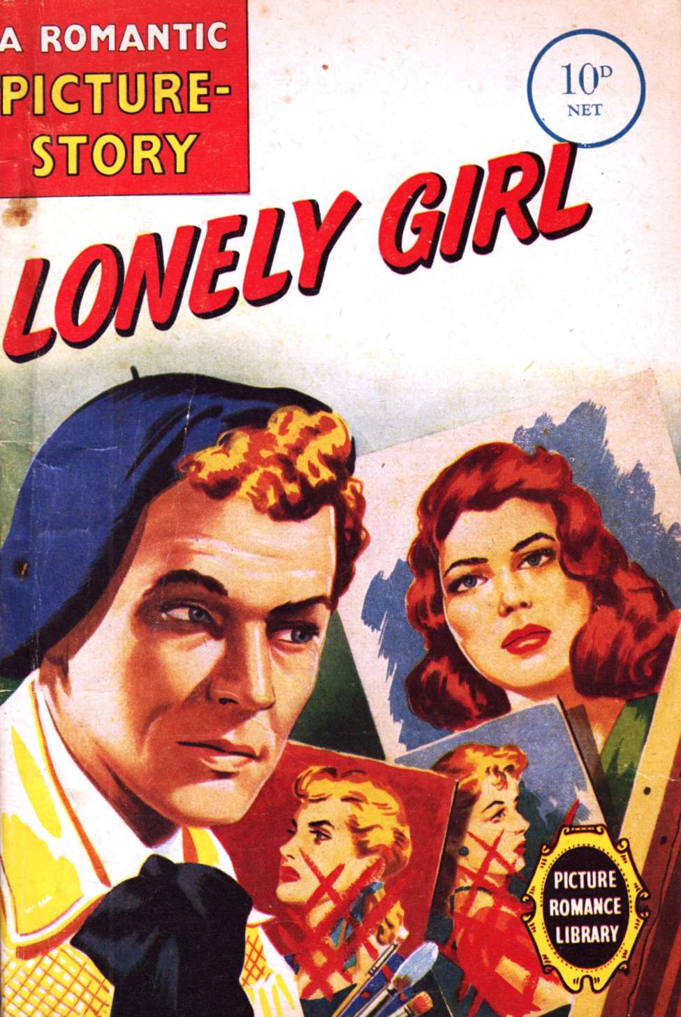 Book Cover For Picture Romance Library 81 - Lonely Girl