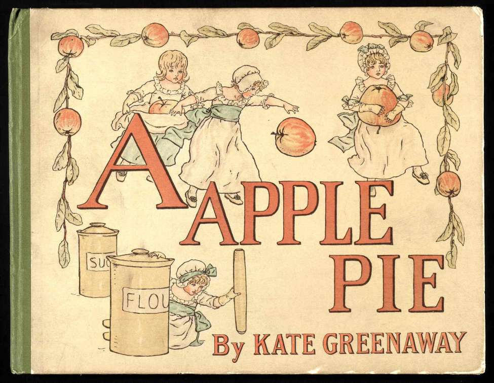 Comic Book Cover For A Apple Pie