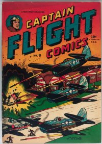 Large Thumbnail For Captain Flight Comics 8