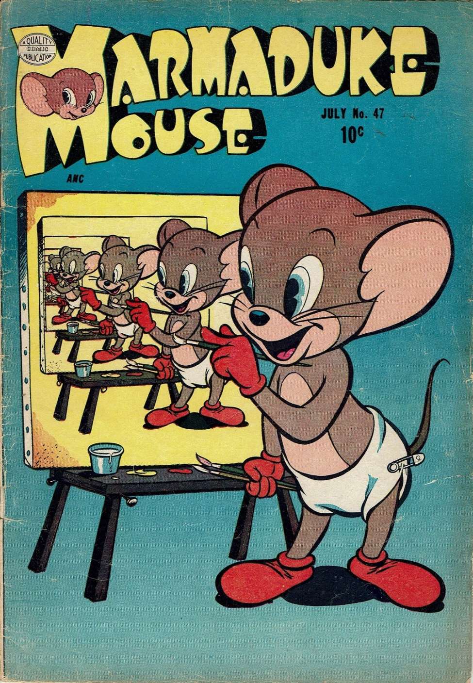 Comic Book Cover For Marmaduke Mouse 47