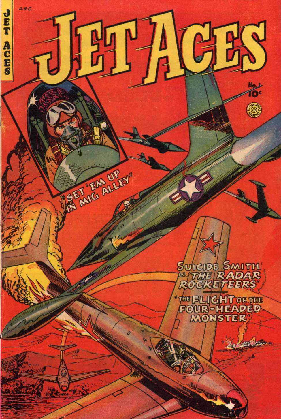 Comic Book Cover For Jet Aces 1