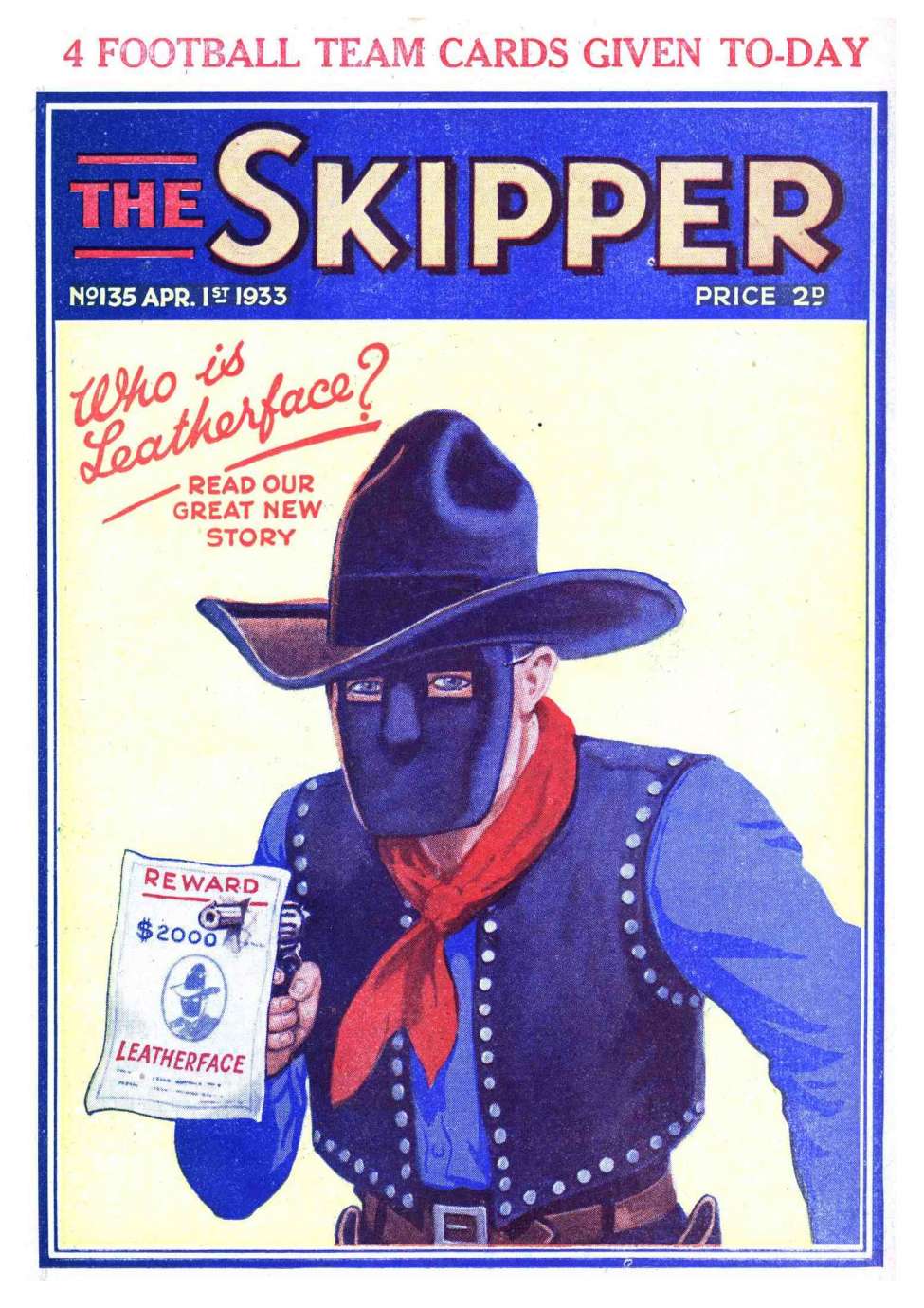 Comic Book Cover For The Skipper 135