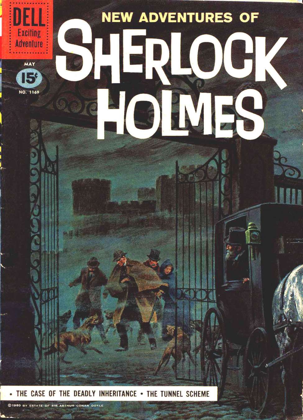 Comic Book Cover For 1169 - New Adventures of Sherlock Holmes