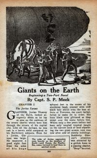 Large Thumbnail For Astounding Serial - Giants on the Earth - S P Meek
