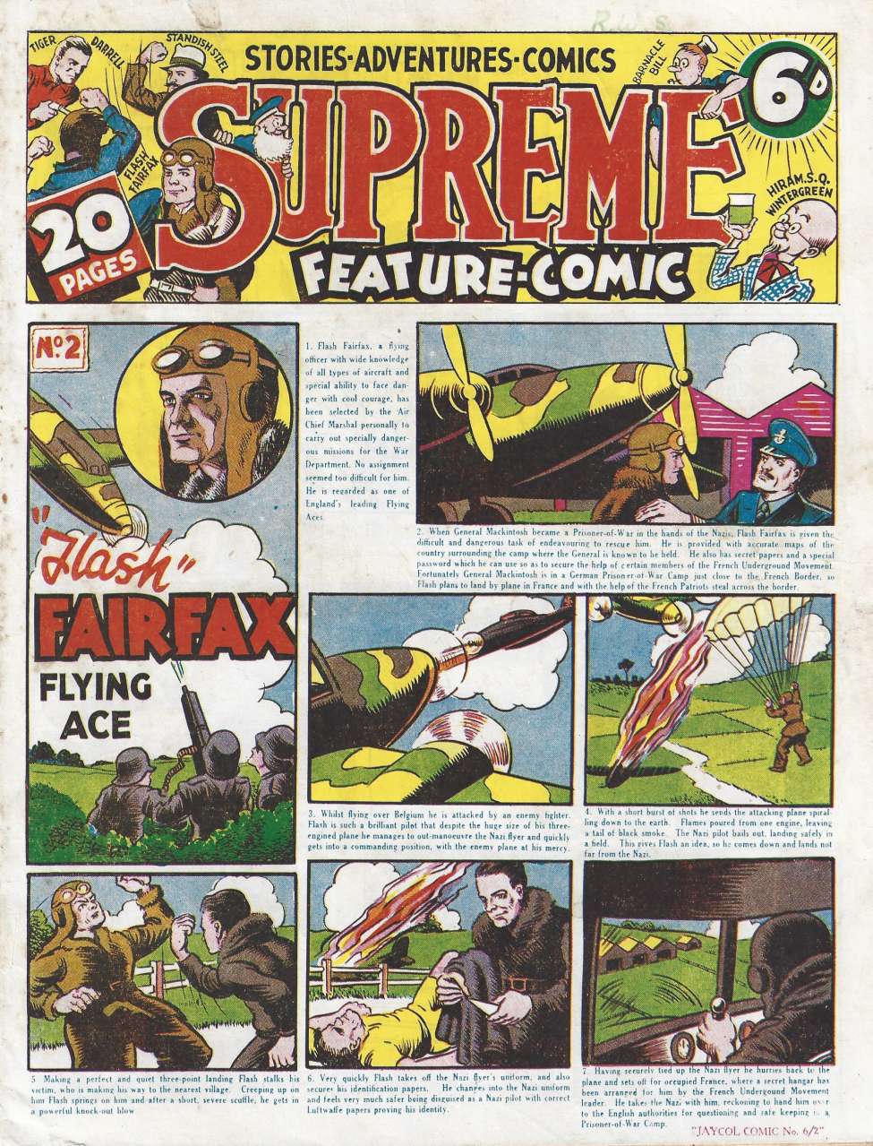 Book Cover For Supreme Feature-Comic 2