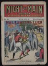 Cover For Might and Main Library 69 - Hal Larkin's Luck