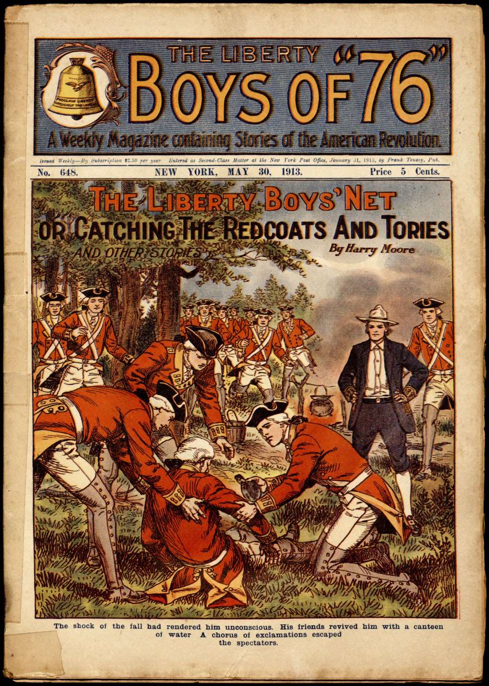 Book Cover For The Liberty Boys of 76 648 - The Liberty Boys' Net