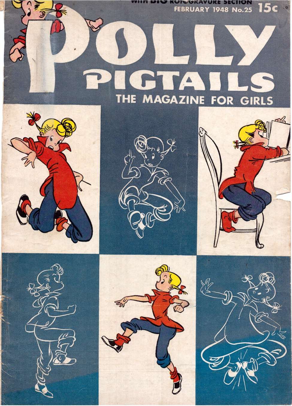 Comic Book Cover For Polly Pigtails 25