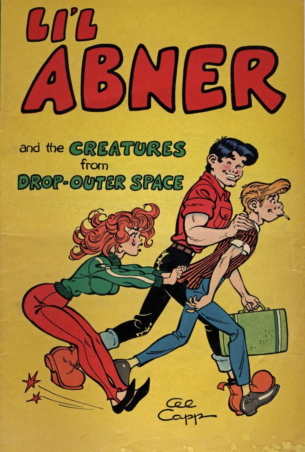 Book Cover For Li'l Abner and the Creatures from Drop-Outer Space