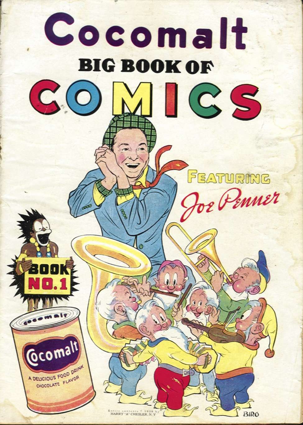 Book Cover For Cocomalt Book Of Comics 1