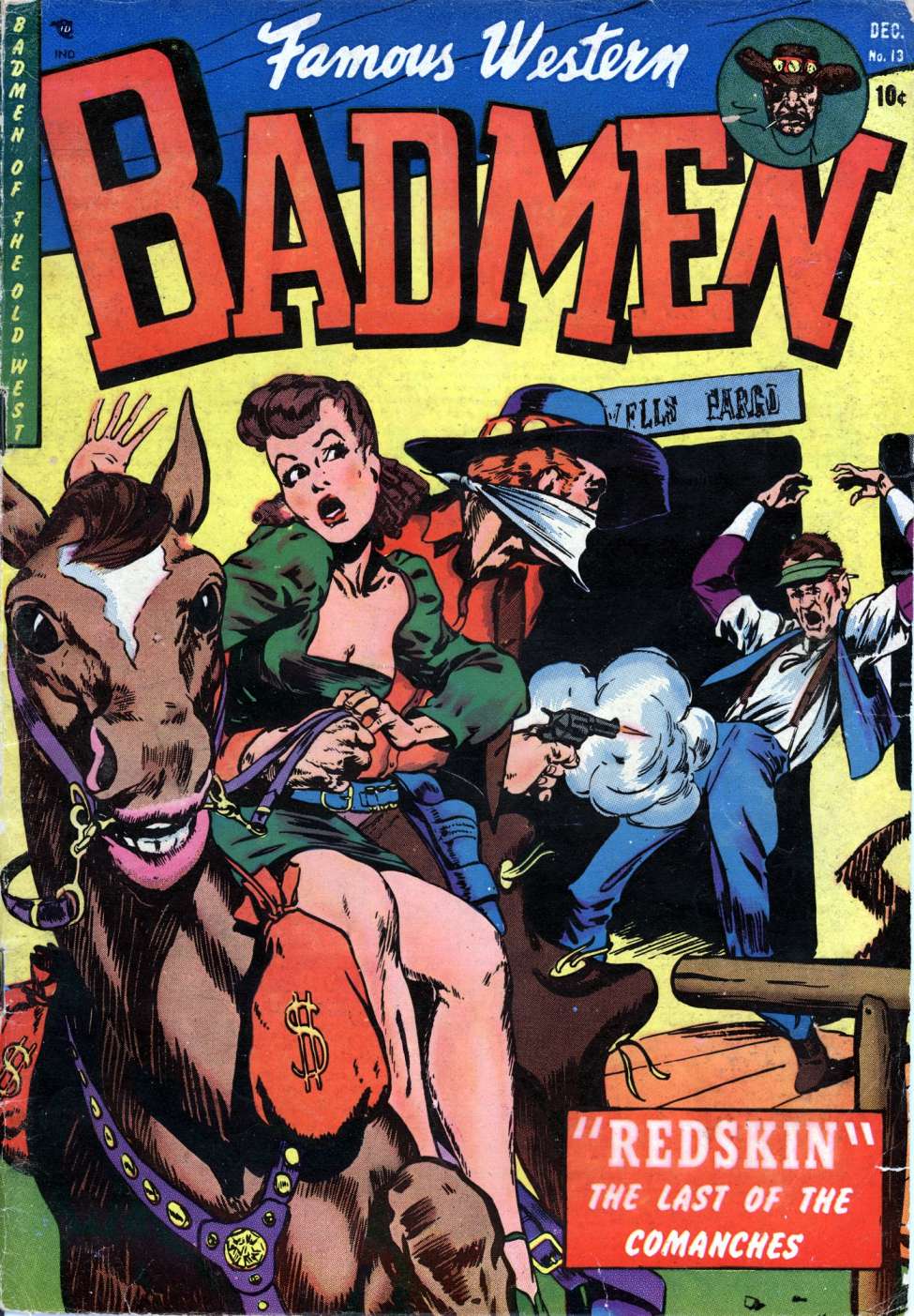 Comic Book Cover For Famous Western Badmen 13