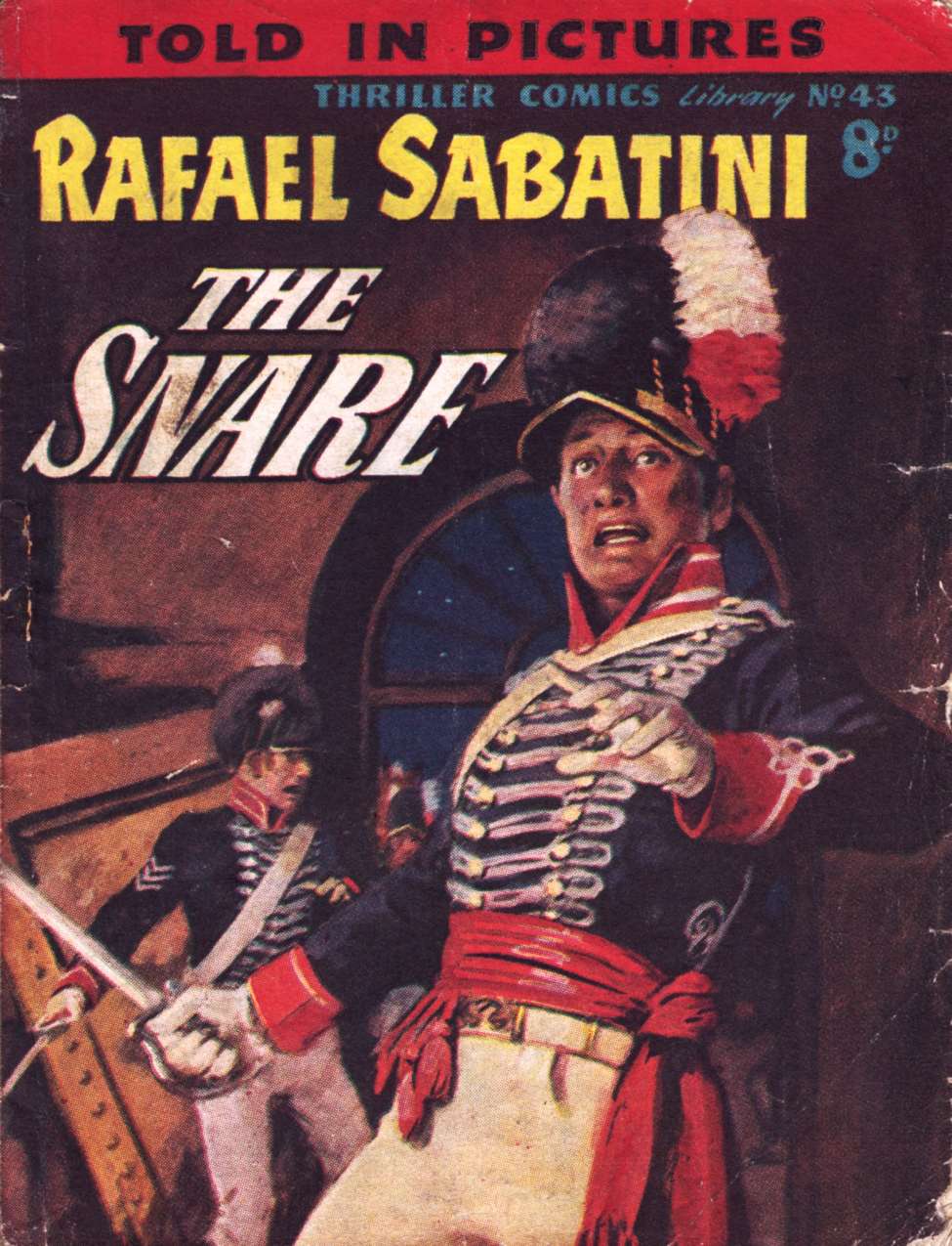 Book Cover For Thriller Comics Library 43 - The Snare
