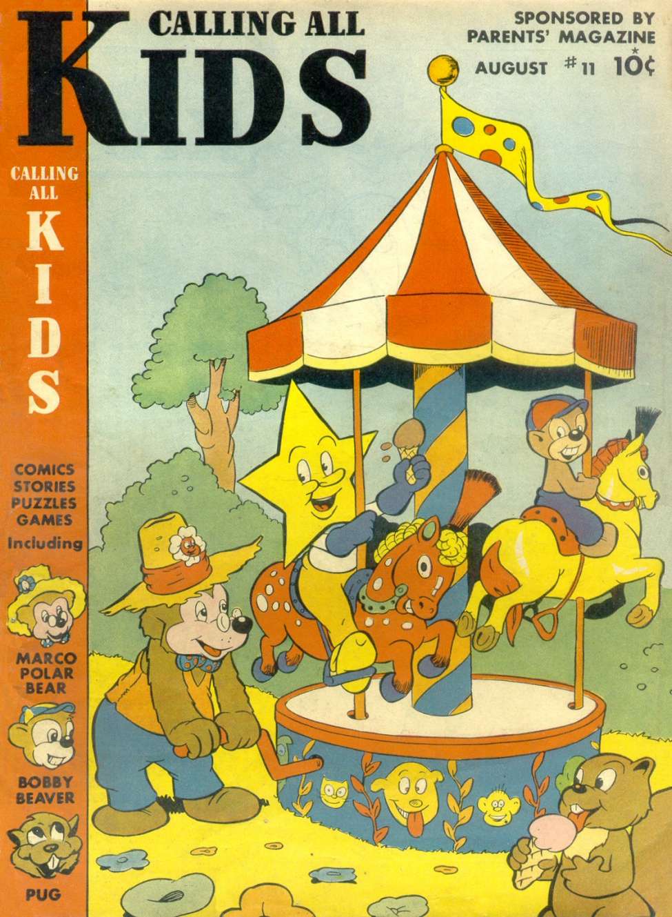 Comic Book Cover For Calling All Kids 11
