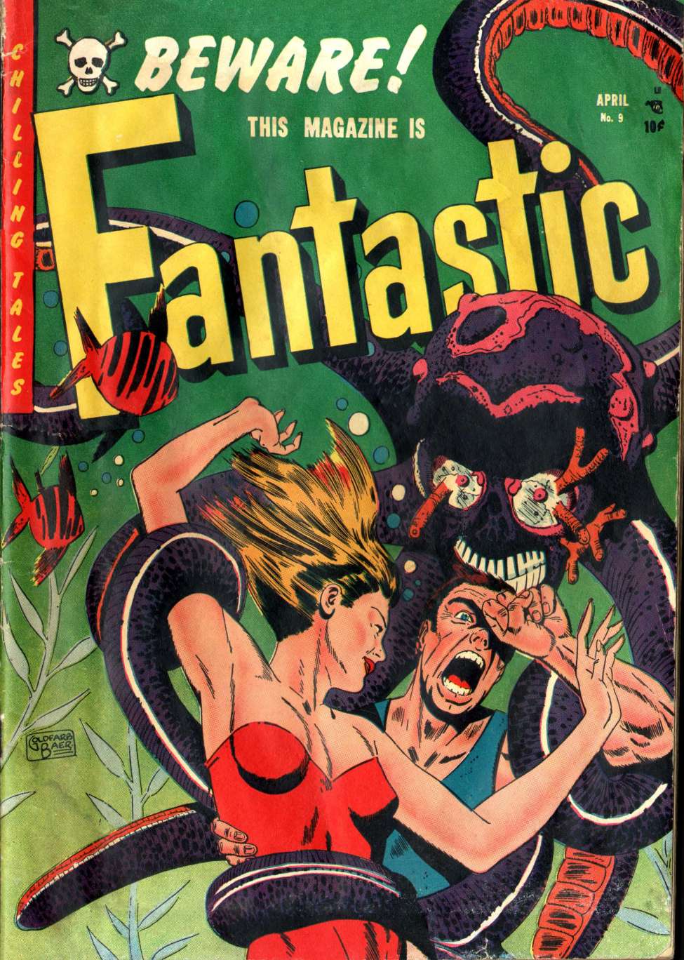 Book Cover For Fantastic 9 - Version 1