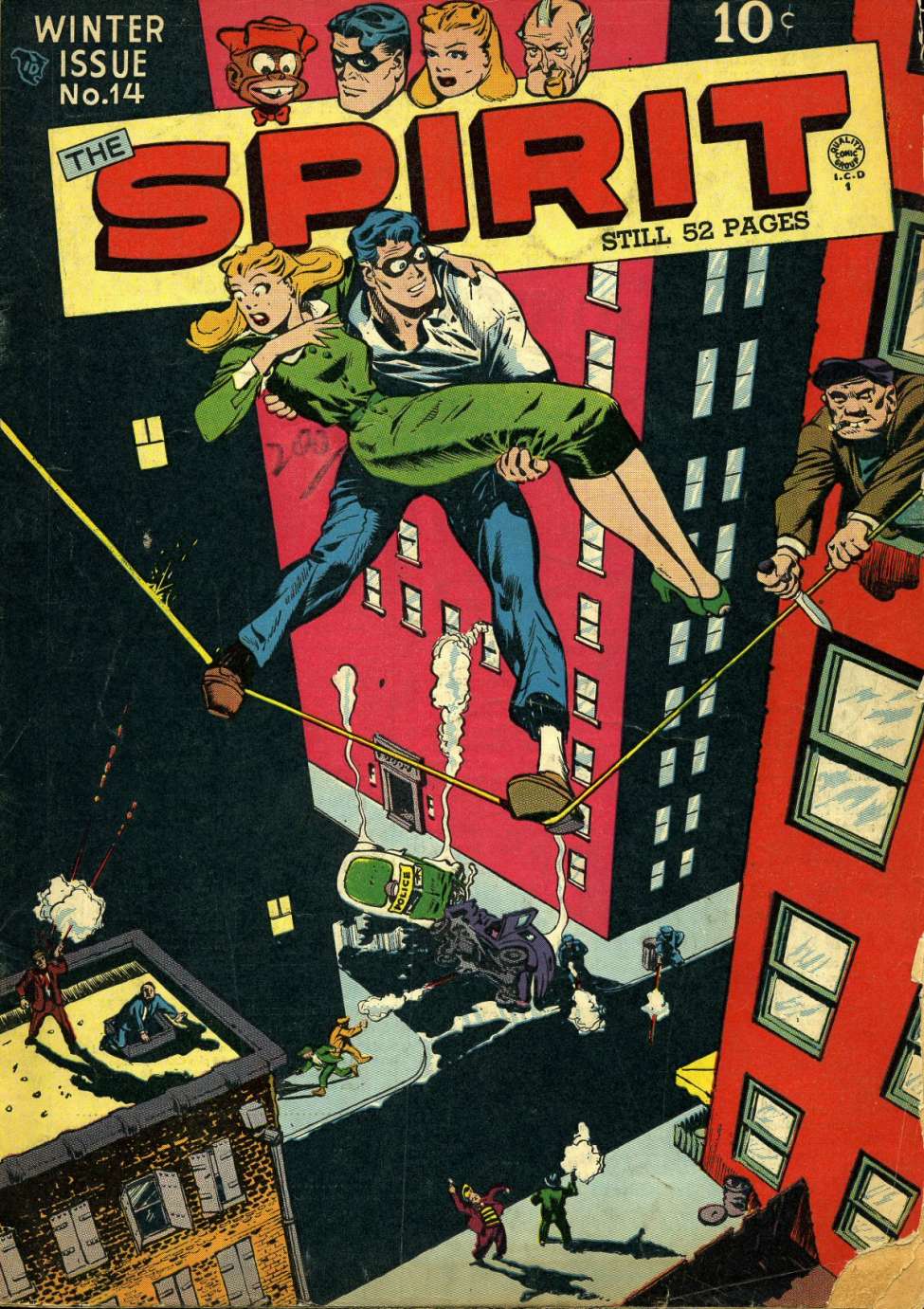 Comic Book Cover For The Spirit 14