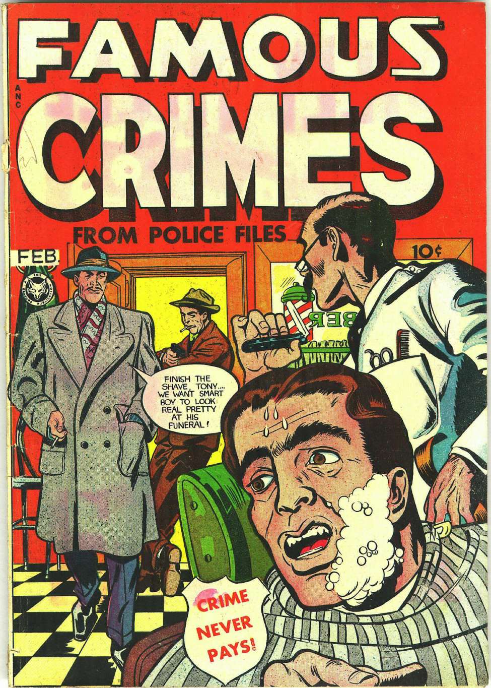 Book Cover For Famous Crimes 6