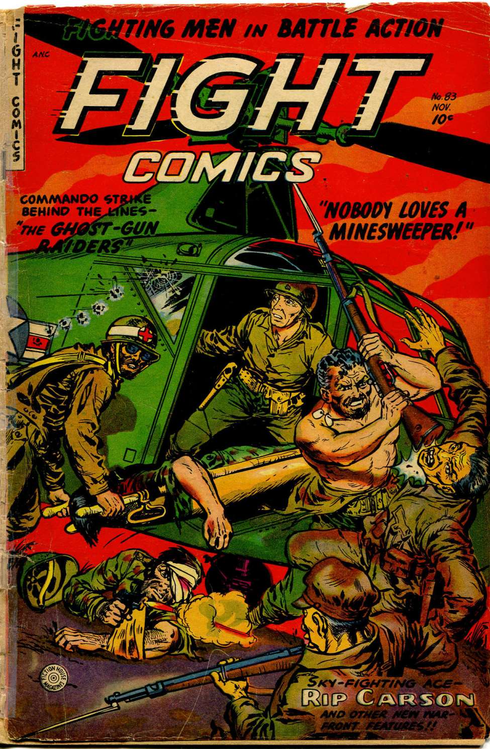 Comic Book Cover For Fight Comics 83 (alt) - Version 2