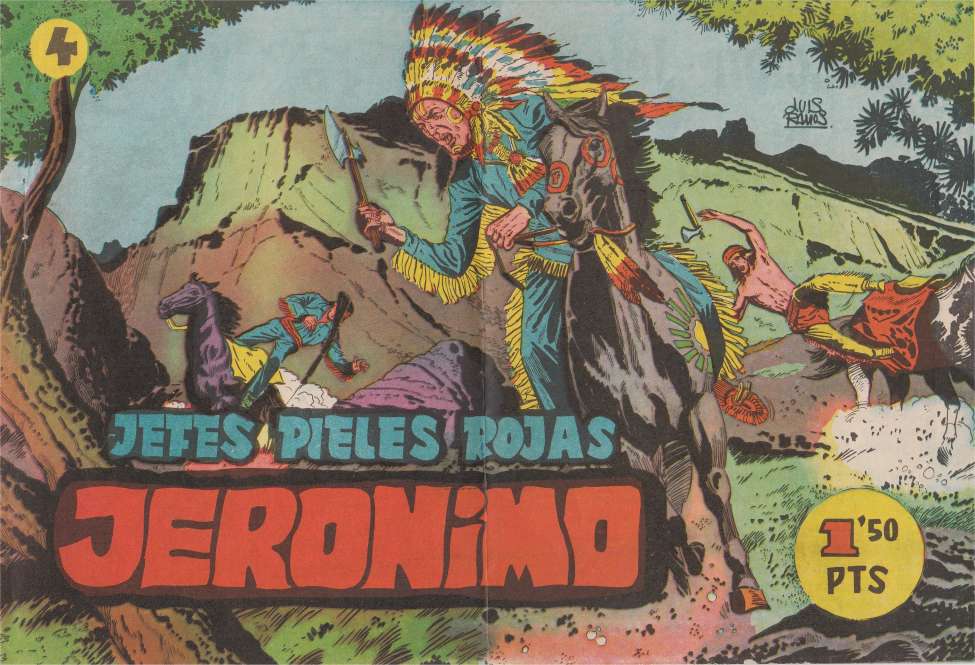 Book Cover For Jefes Pieles Rojas 4 - Jerónimo