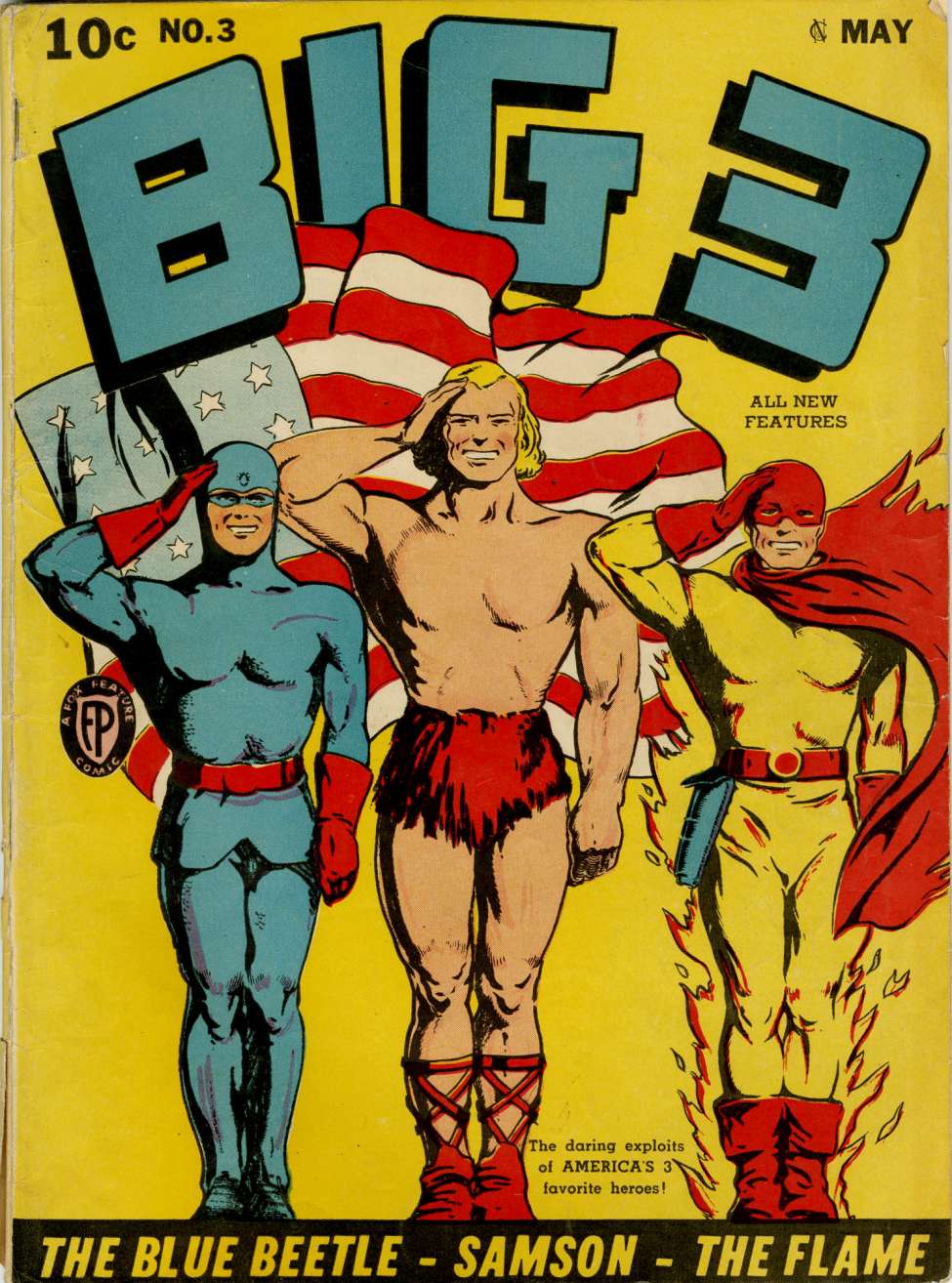 Comic Book Cover For Big 3 3