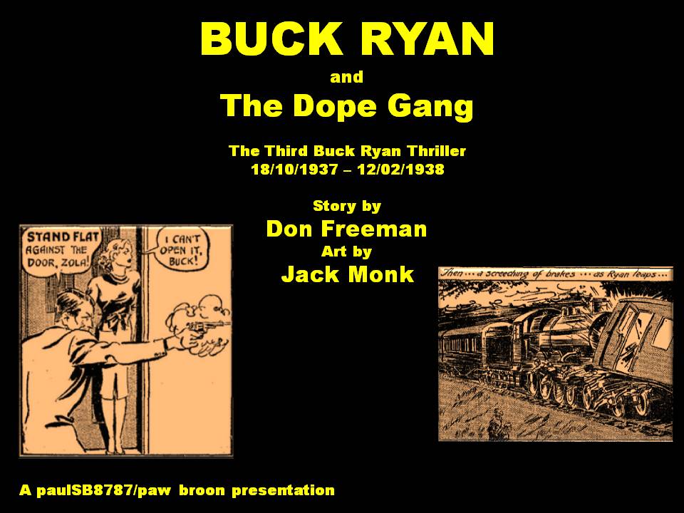 Comic Book Cover For Buck Ryan 3 - The Dope Gang