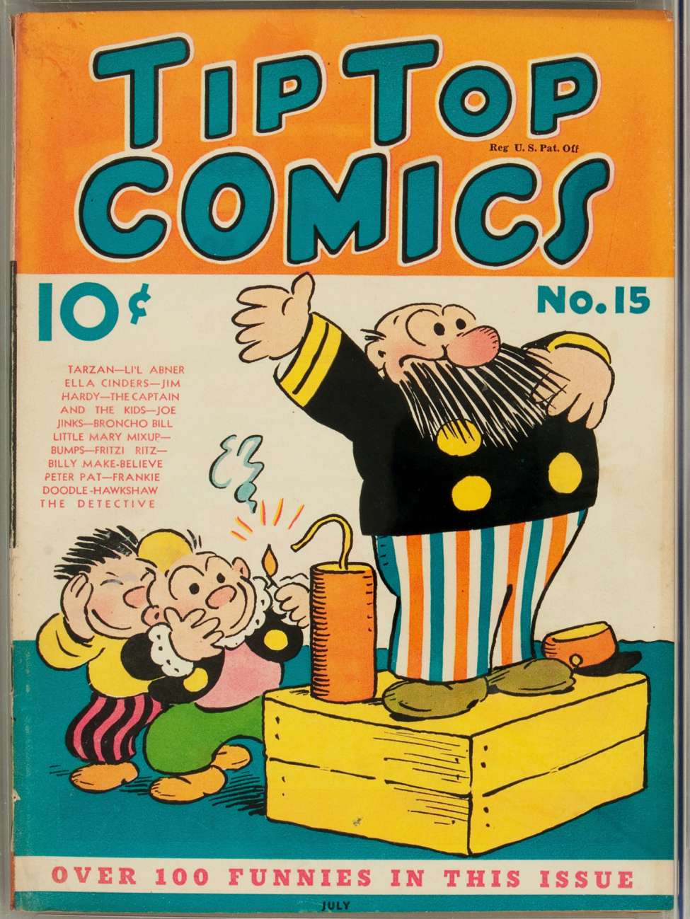 Comic Book Cover For Tip Top Comics 15