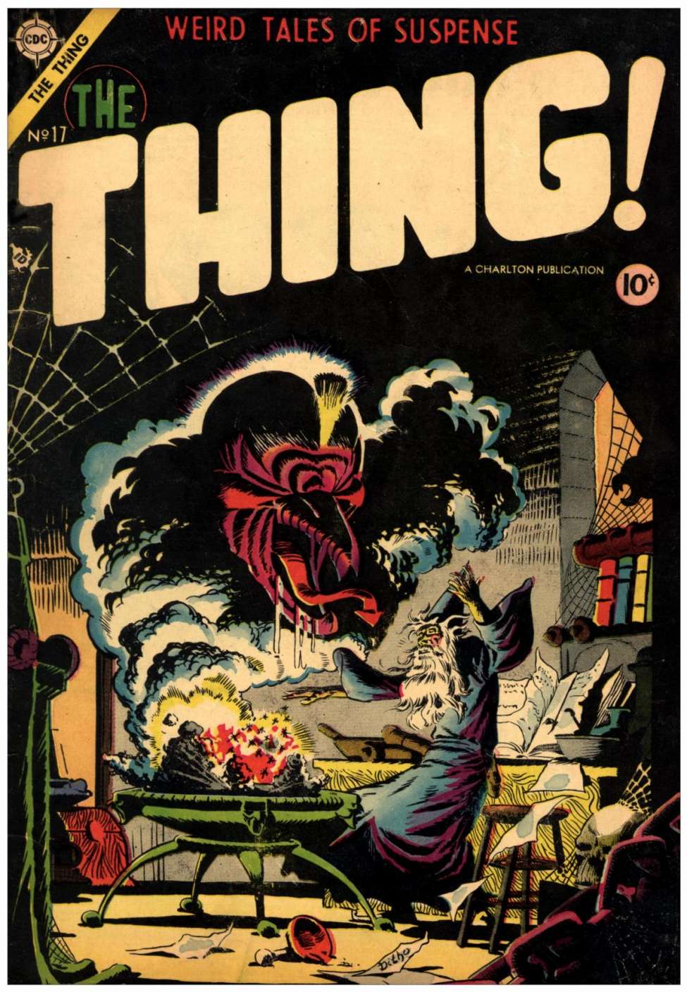 Comic Book Cover For The Thing 17