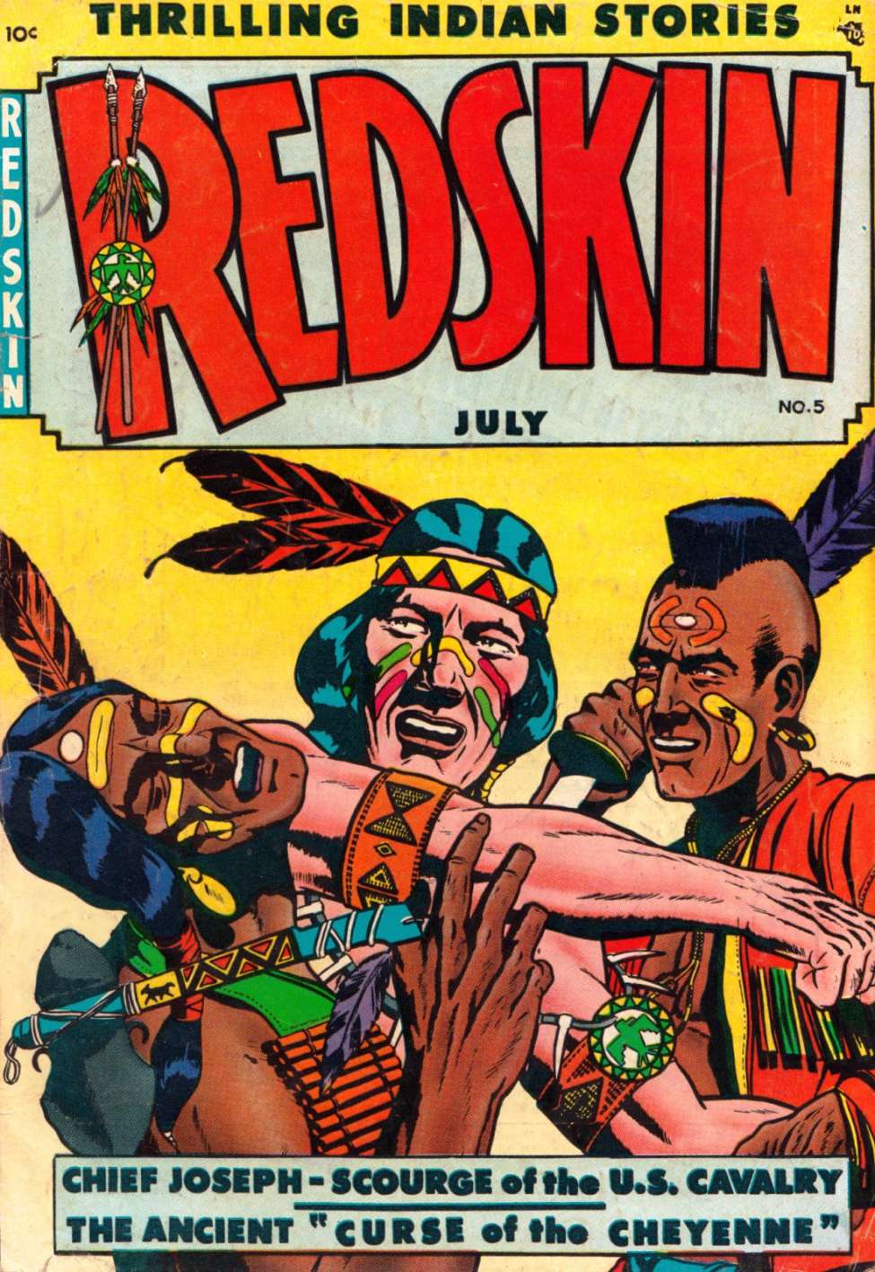 Book Cover For Redskin 5