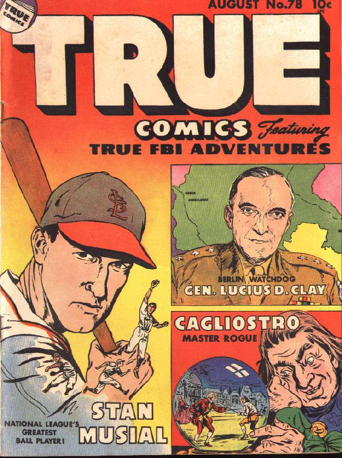 Comic Book Cover For True Comics 78