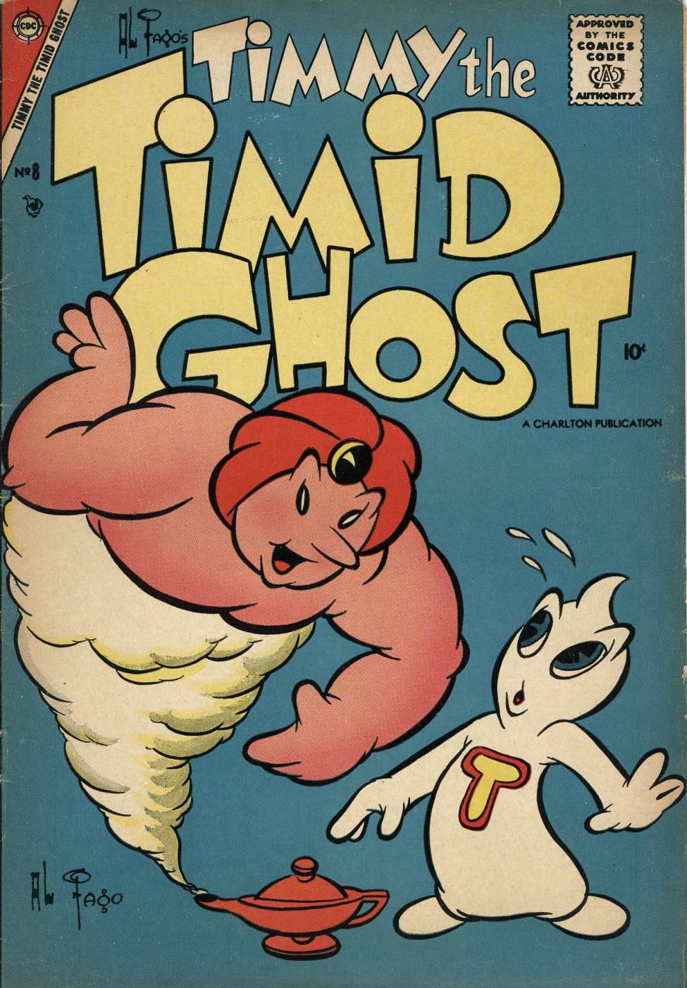 Book Cover For Timmy the Timid Ghost 8