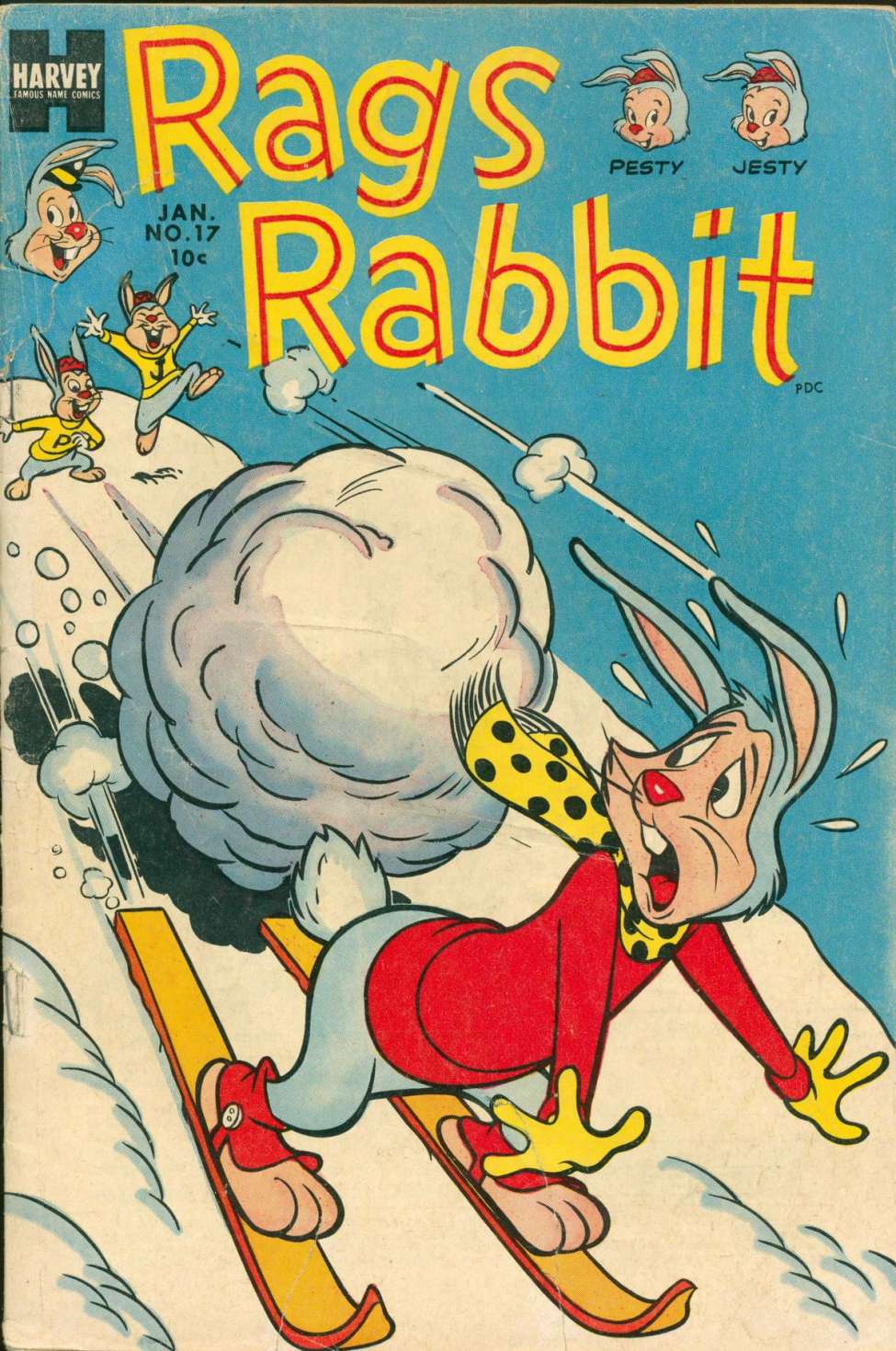 Comic Book Cover For Rags Rabbit 17