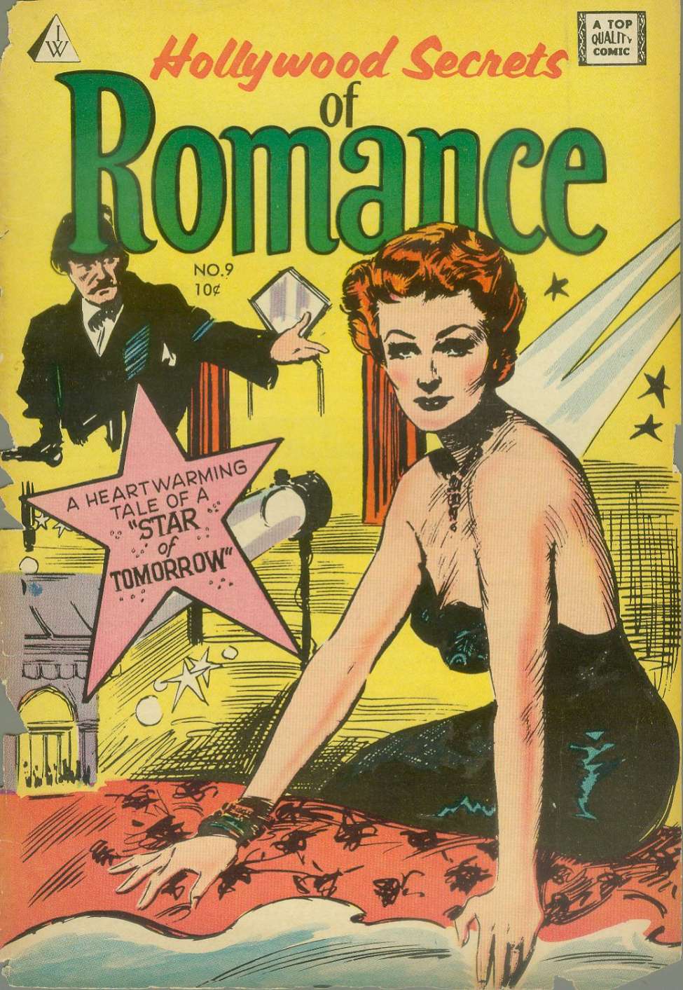 Comic Book Cover For Hollywood Secrets of Romance 9