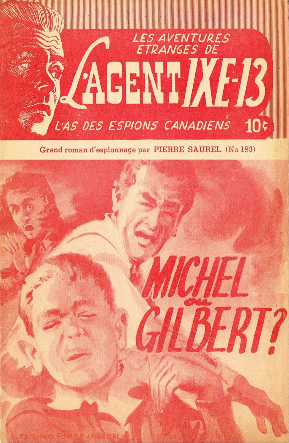 Comic Book Cover For L'Agent IXE-13 v2 193 - Michel ou Gilbert ?
