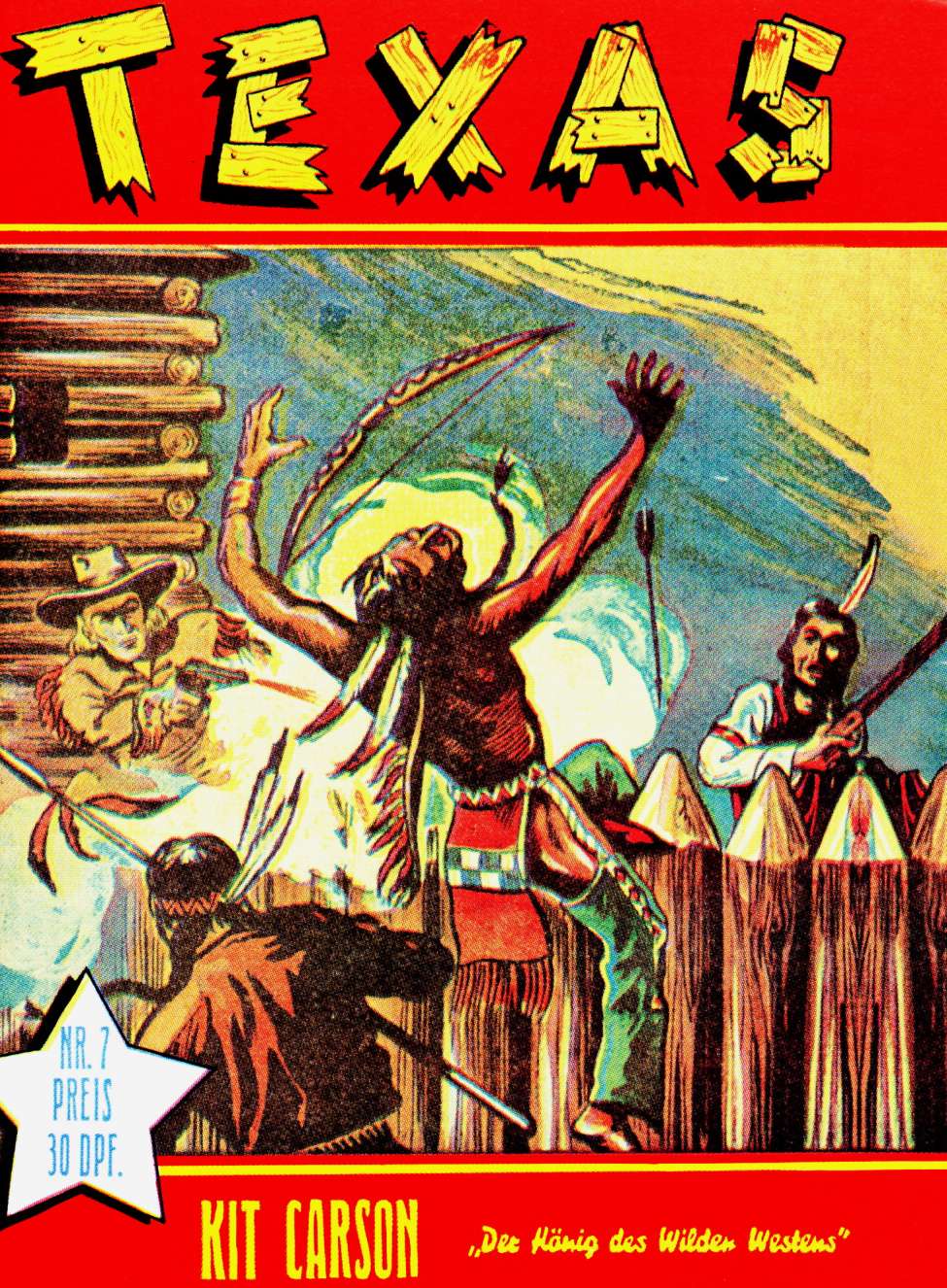 Book Cover For Texas 7 - Der König des Wilden Westens
