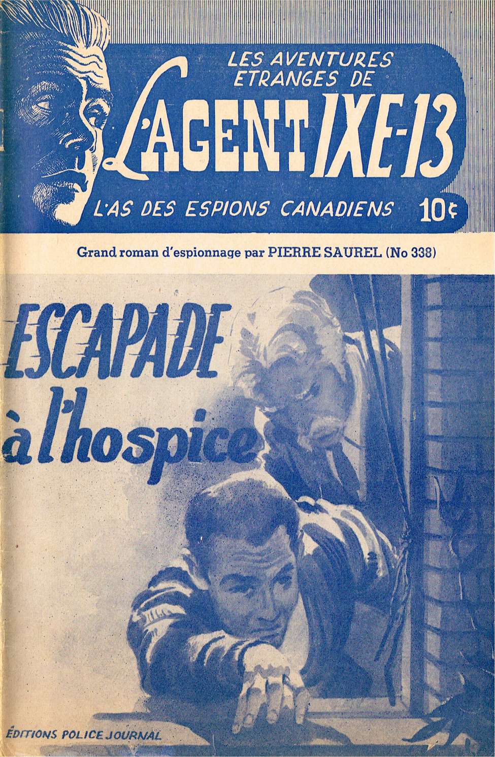 Book Cover For L'Agent IXE-13 v2 338 - Escapade à l'hospice