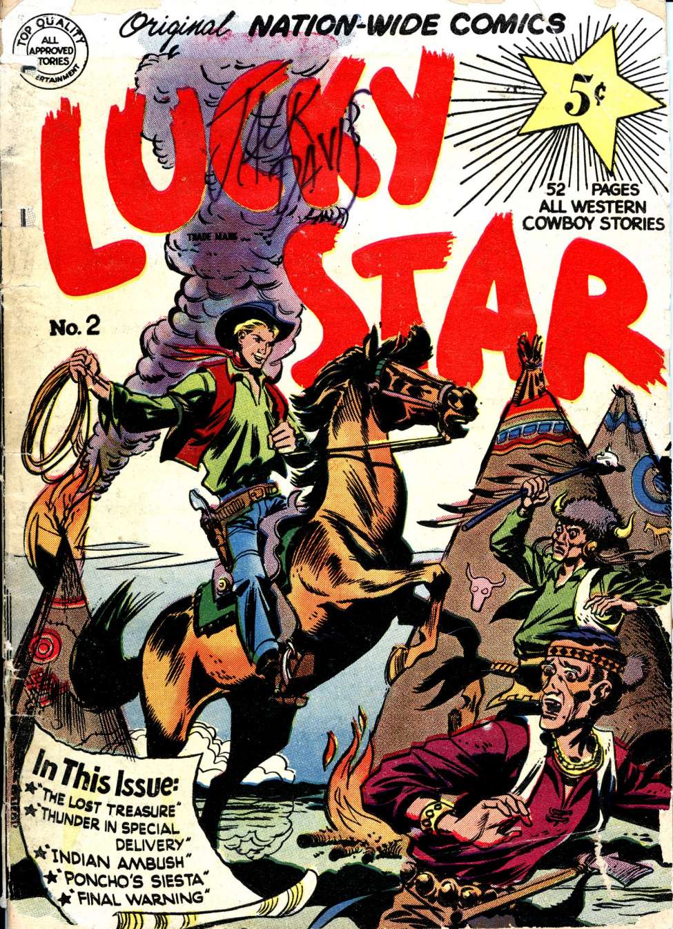 Comic Book Cover For Lucky Star 2