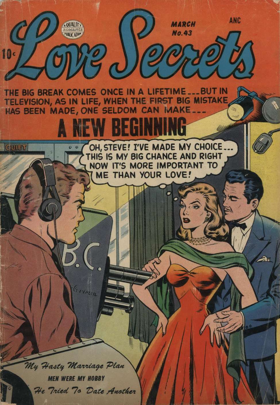 Comic Book Cover For Love Secrets 43