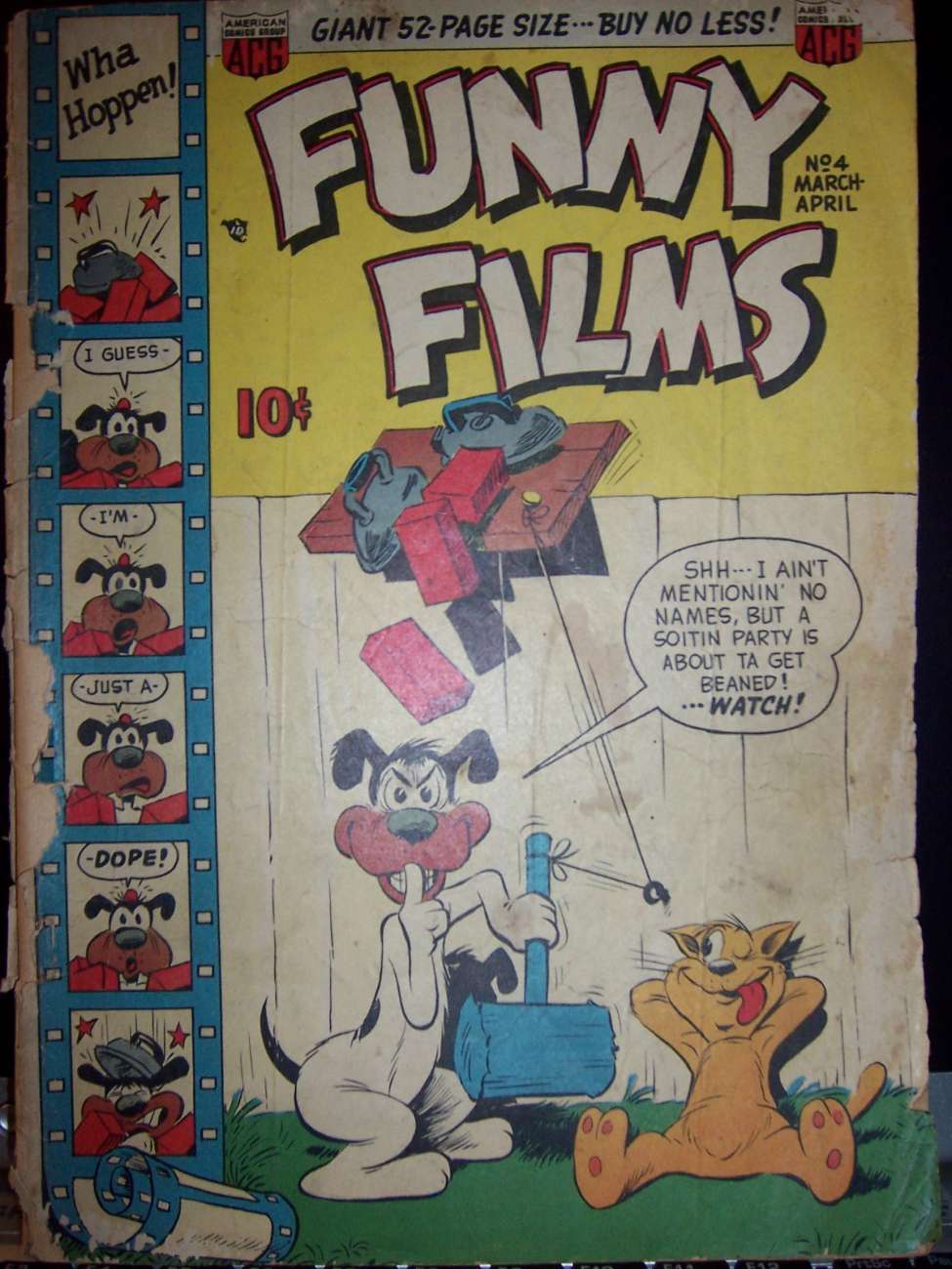 Comic Book Cover For Funny Films 4 - Version 2