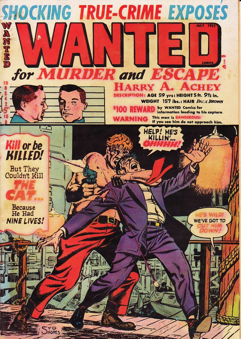 Book Cover For Wanted Comics 48