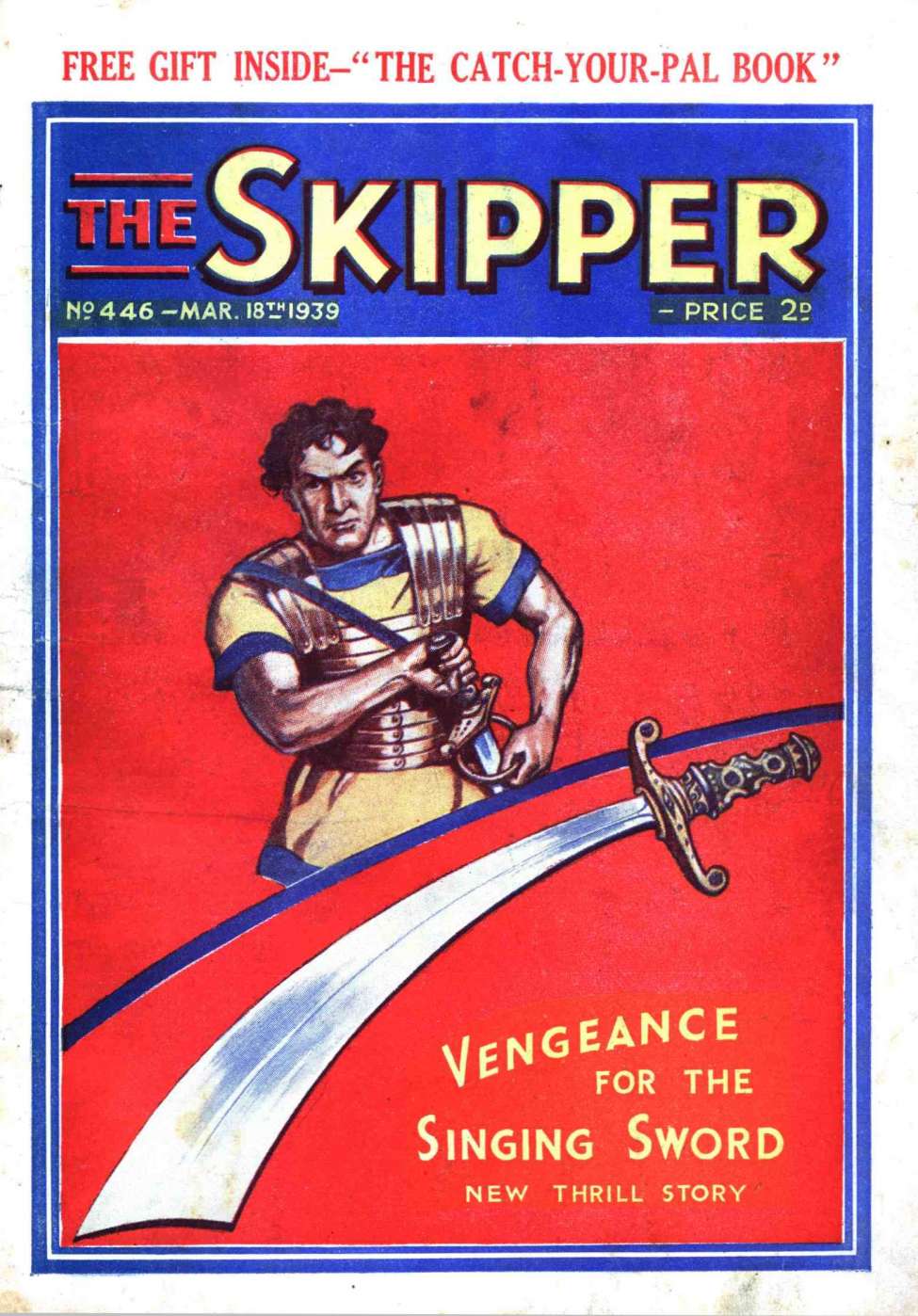 Comic Book Cover For The Skipper 446