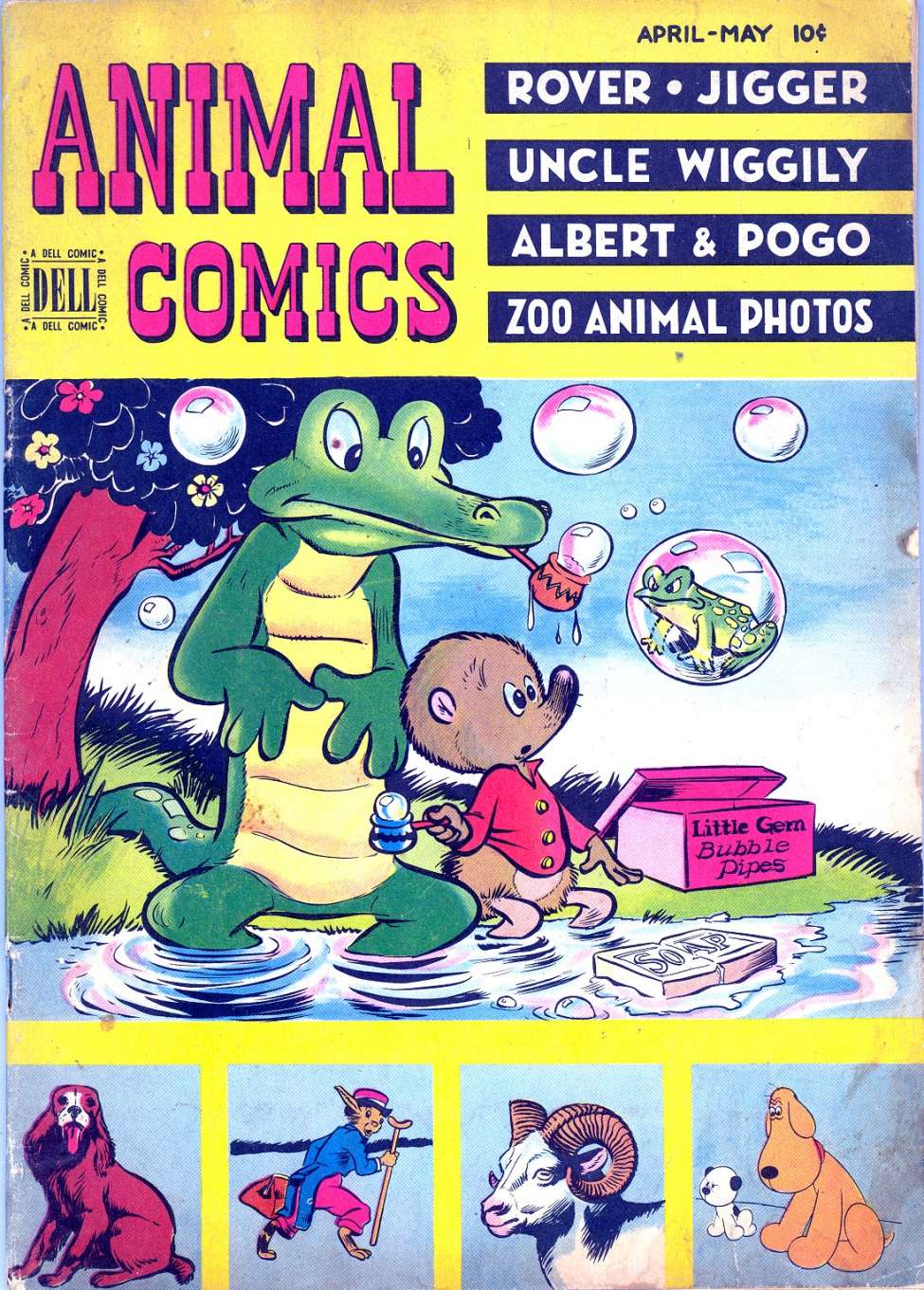 Comic Book Cover For Animal Comics 26