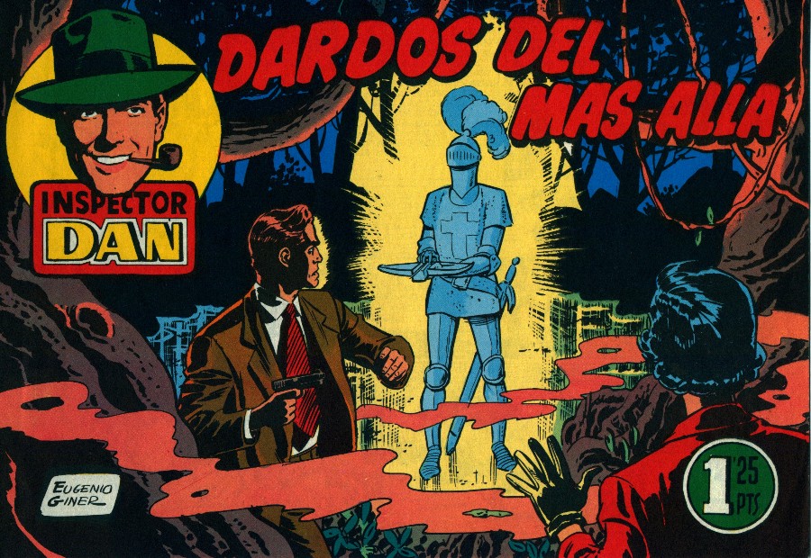 Book Cover For Inspector Dan 42 - Dardos del Más Alla