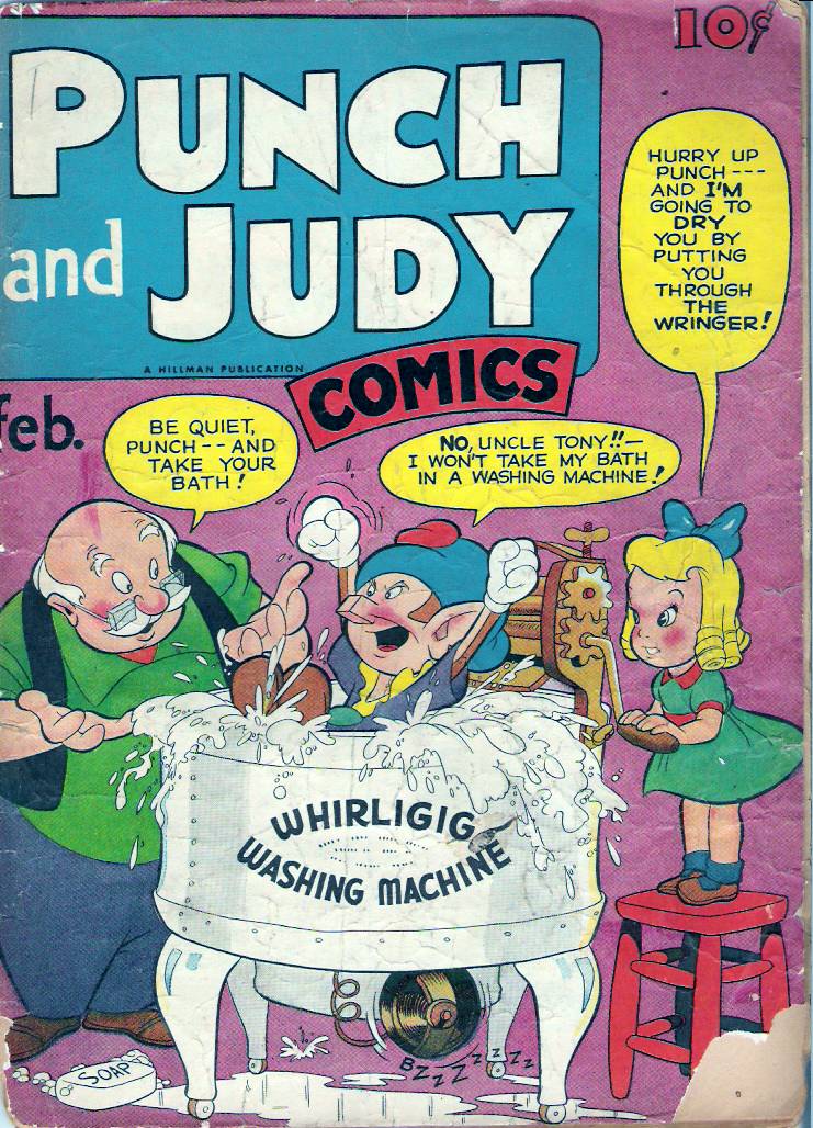 Comic Book Cover For Punch and Judy v2 7