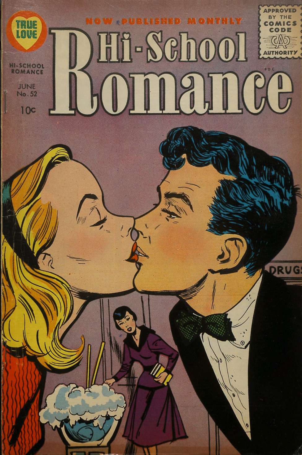 Book Cover For Hi-School Romance 52