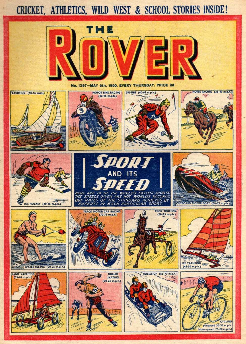 Comic Book Cover For The Rover 1297