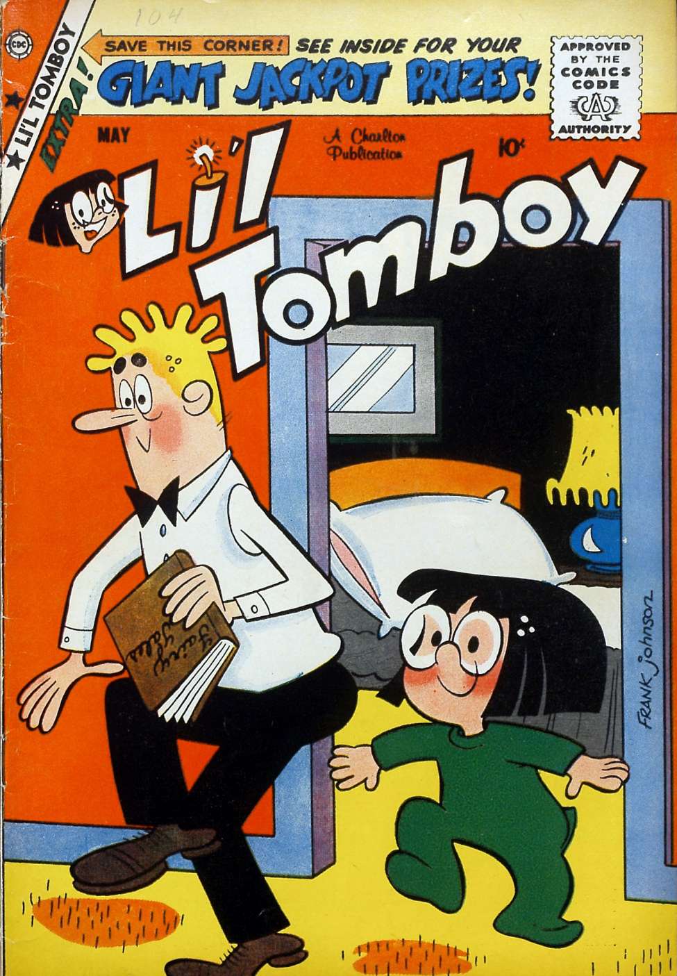 Comic Book Cover For Li'l Tomboy 104 - Version 2