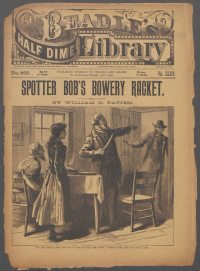 Large Thumbnail For Beadle's Half Dime Library 866 - Spotter Bobs' Bowery Racket