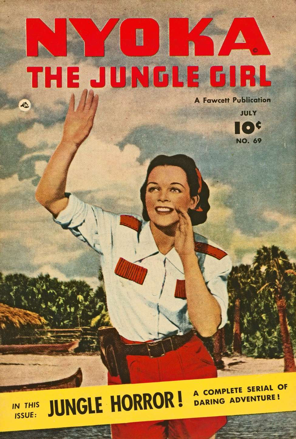Book Cover For Nyoka the Jungle Girl 69 - Version 2