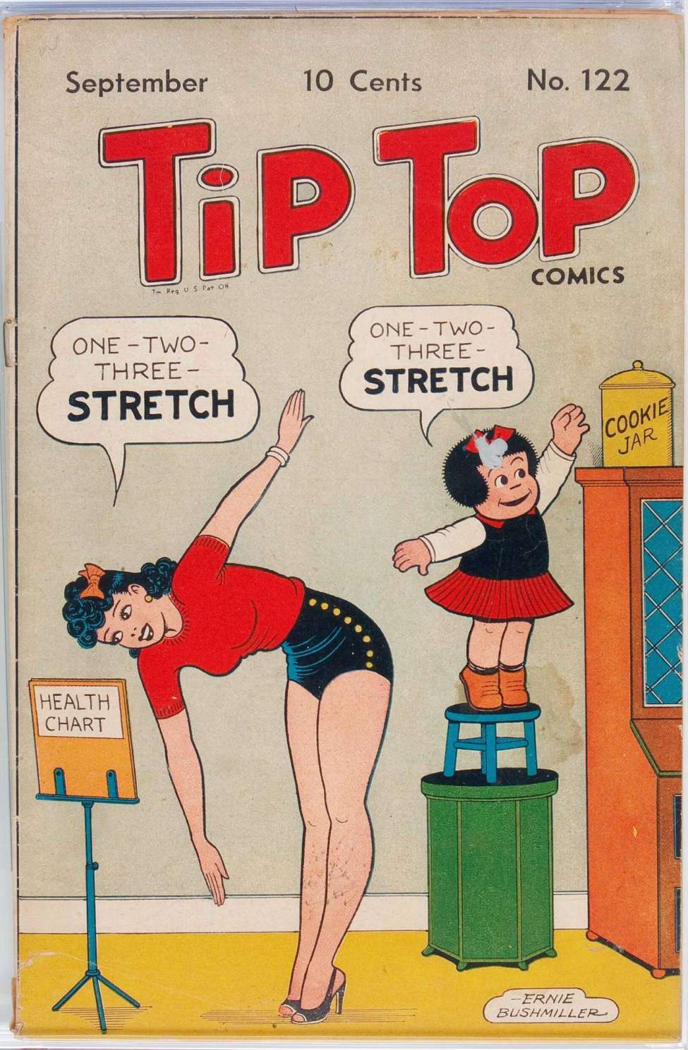 Comic Book Cover For Tip Top Comics 122