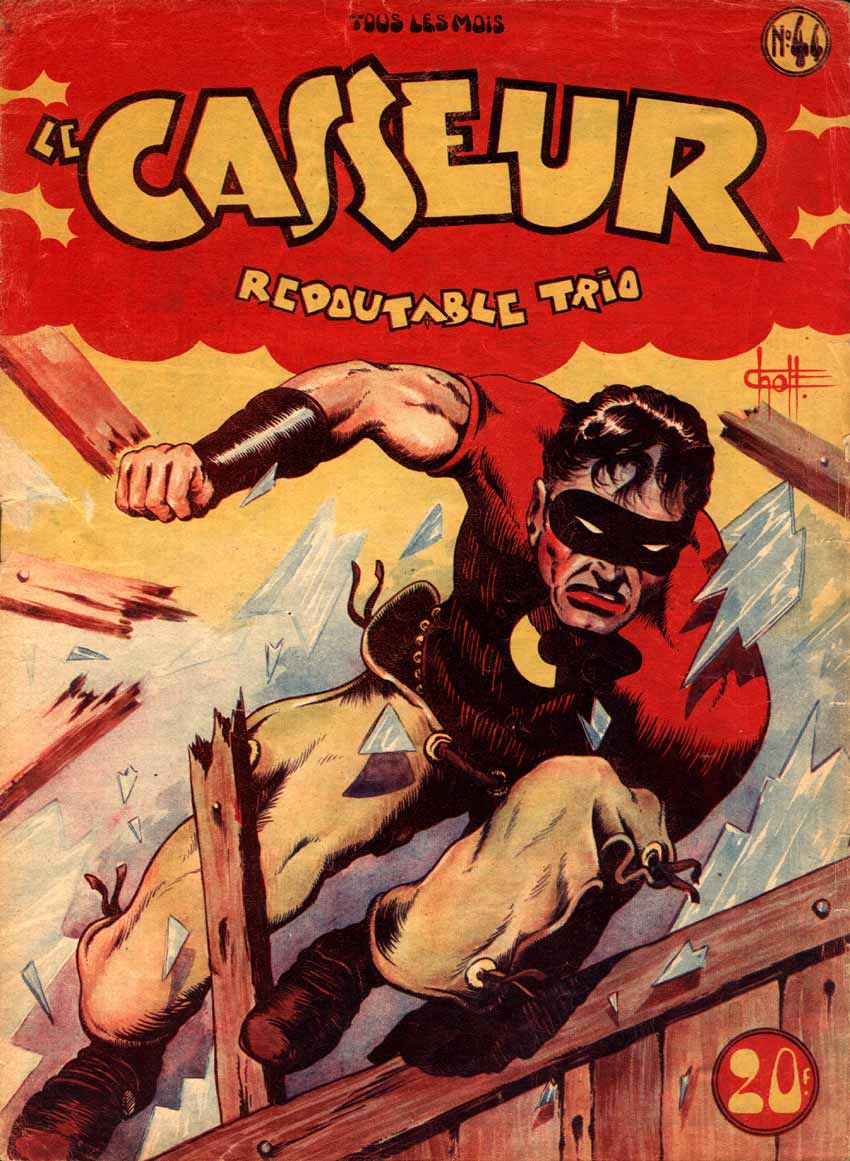 Comic Book Cover For Big Bill Le Casseur 44 - Redoubtable Trio
