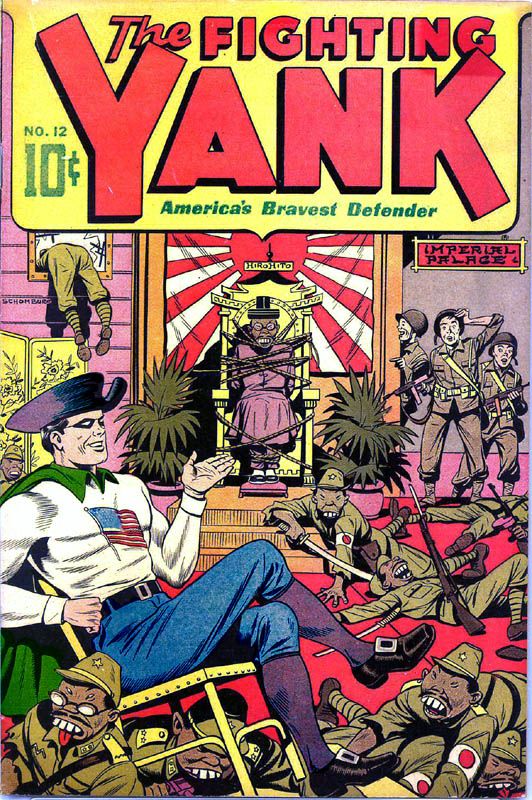 Comic Book Cover For The Fighting Yank 12